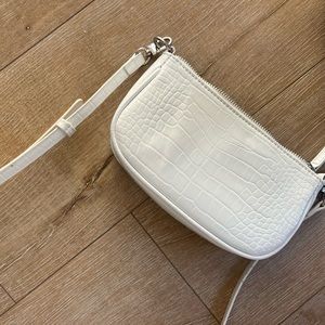 White purse